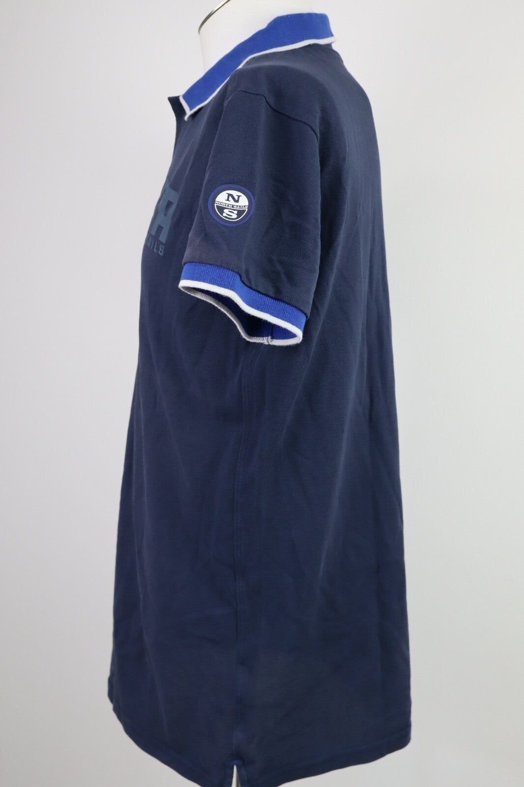 NORTH SAILS MAGLIA POLO COTONE UOMO TG. L MAN POLO SHIRT CASUAL VINTAGE COTTON