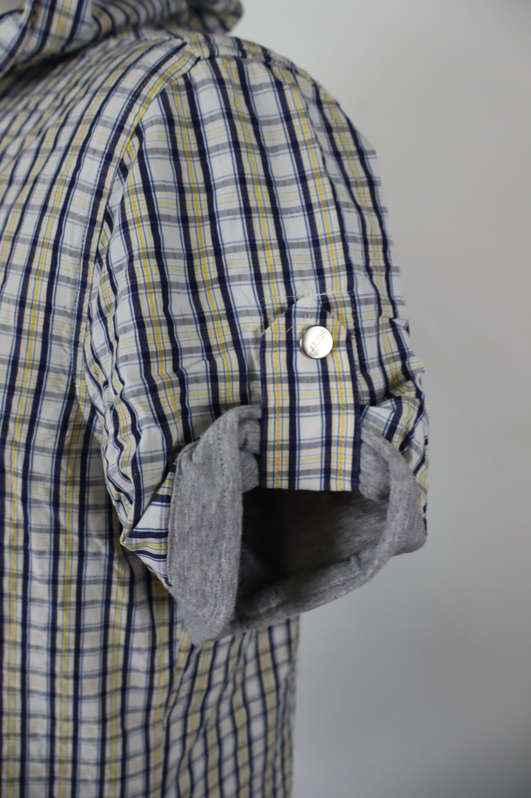 PACIOTTI 4US CAMICIA UOMO COTONE TG. 46 MAN CASUAL VINTAGE COTTON SHIRT