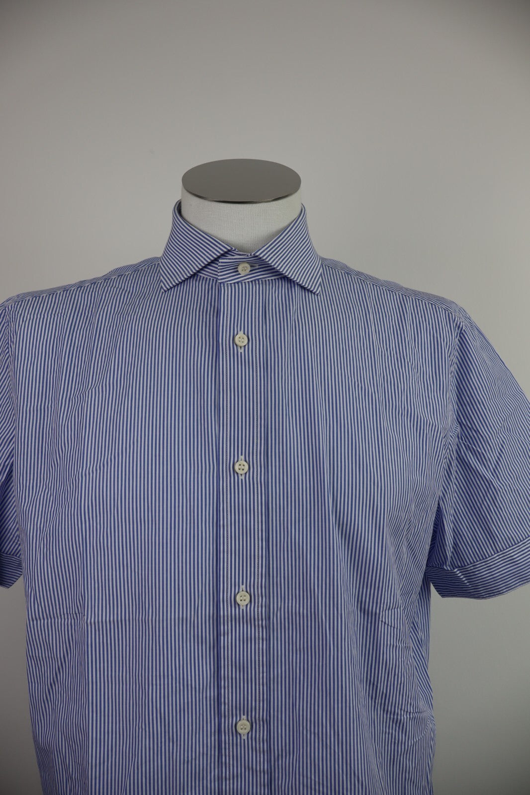 BOGGI MILANO CAMICIA COTONE UOMO TG 42 - 16 1/2 MAN CASUAL VINTAGE SHIRT COTTON