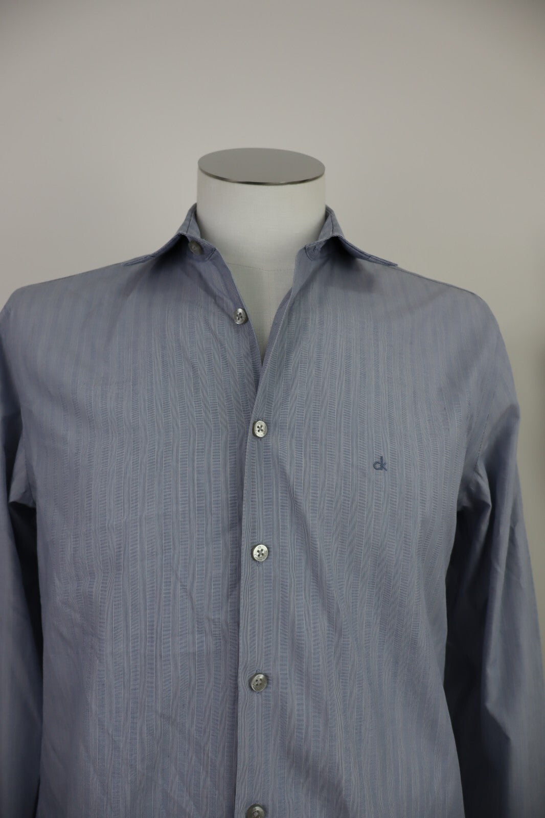 CALVIN KLEIN CK CAMICIA UOMO TG. 39 - 15  MAN CASUAL VINTAGE SHIRT COTONE COTTON