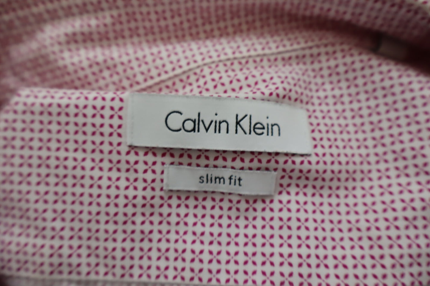 CALVIN KLEIN CAMICIA UOMO TG 44 17 1/2 MAN SHIRT CASUAL VINTAGE COTONE COTTON
