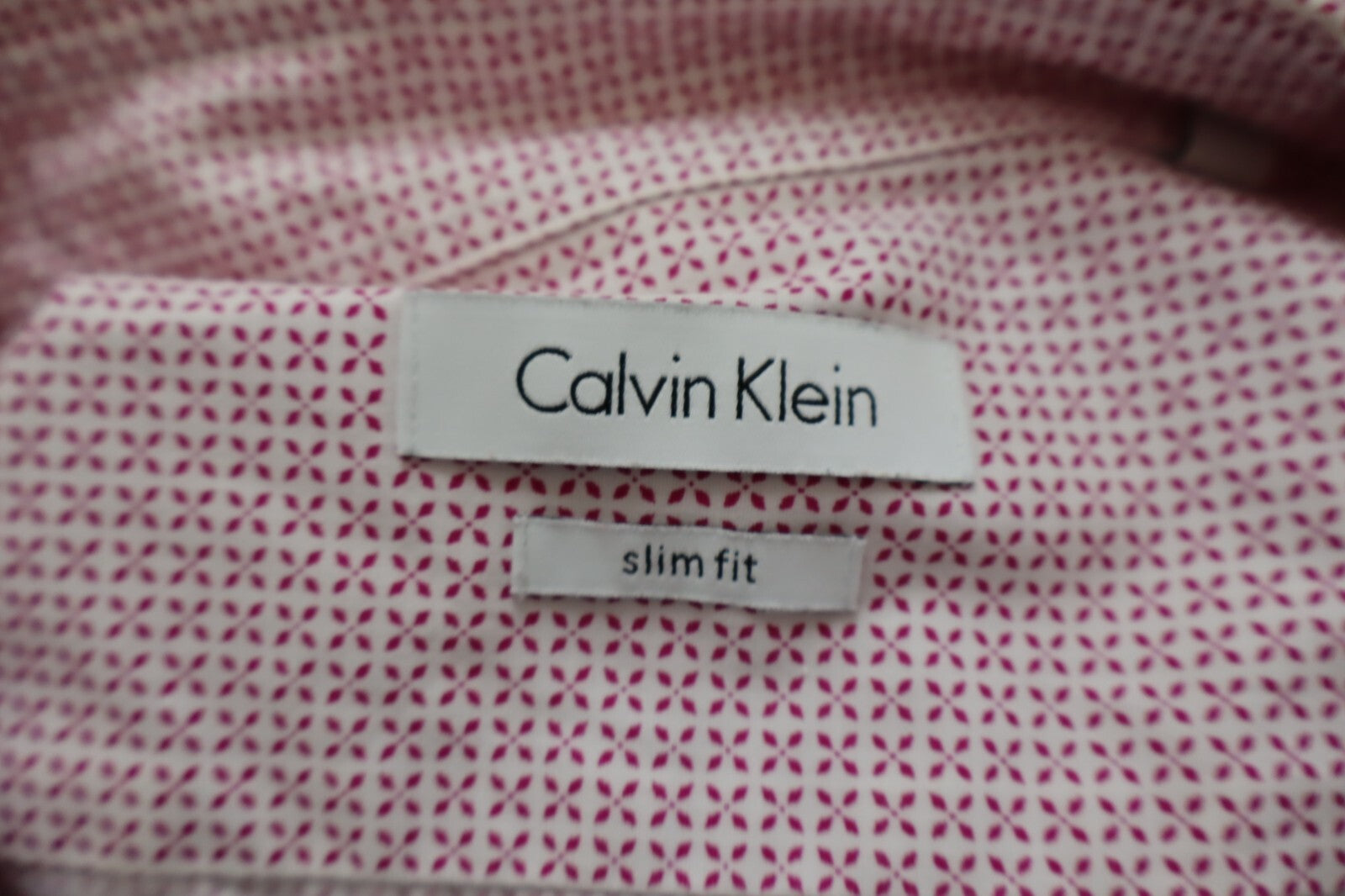CALVIN KLEIN CAMICIA UOMO TG 44 17 1/2 MAN SHIRT CASUAL VINTAGE COTONE COTTON
