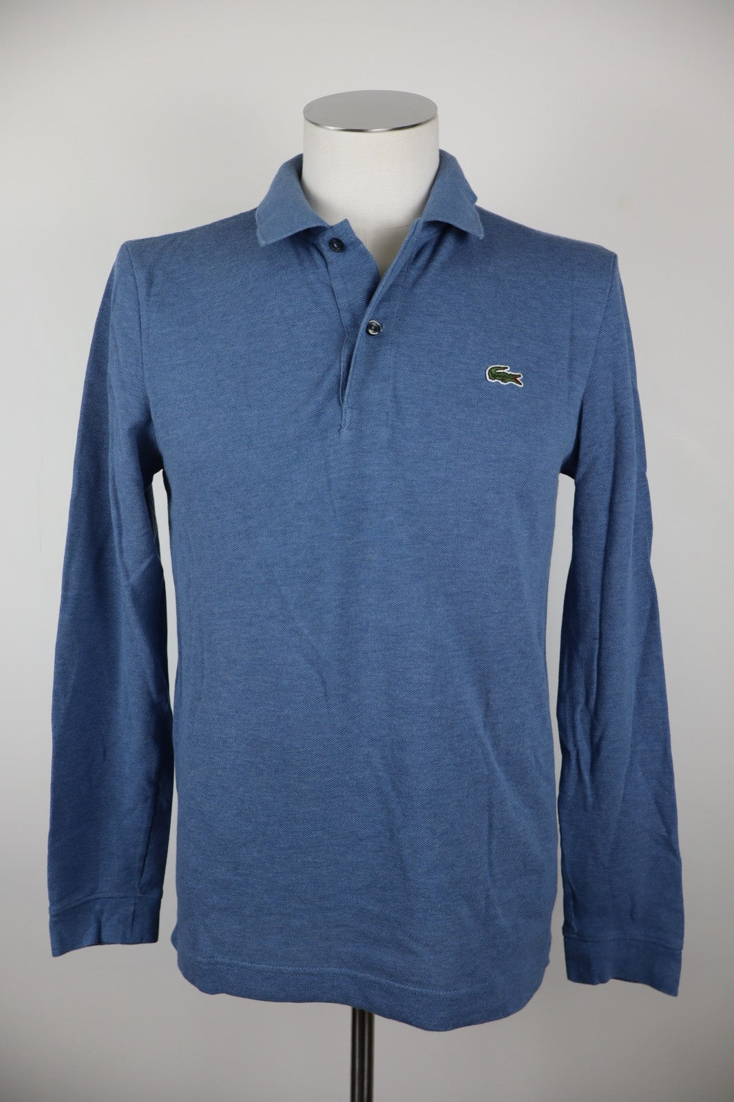 LACOSTE POLO MAGLIA MANICA LUNGA UOMO COTONE 4 MAN COTTON SHIRT CASUAL VINTAGE