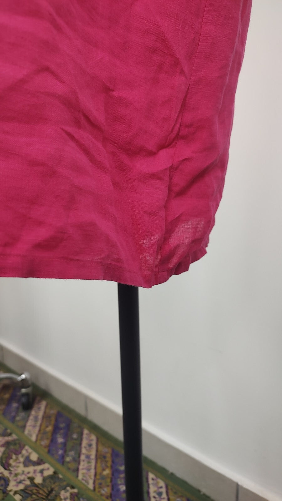 MARELLA VESTITO DONNA TG. 48 WOMAN CASUAL VINTAGE DRESS LINO