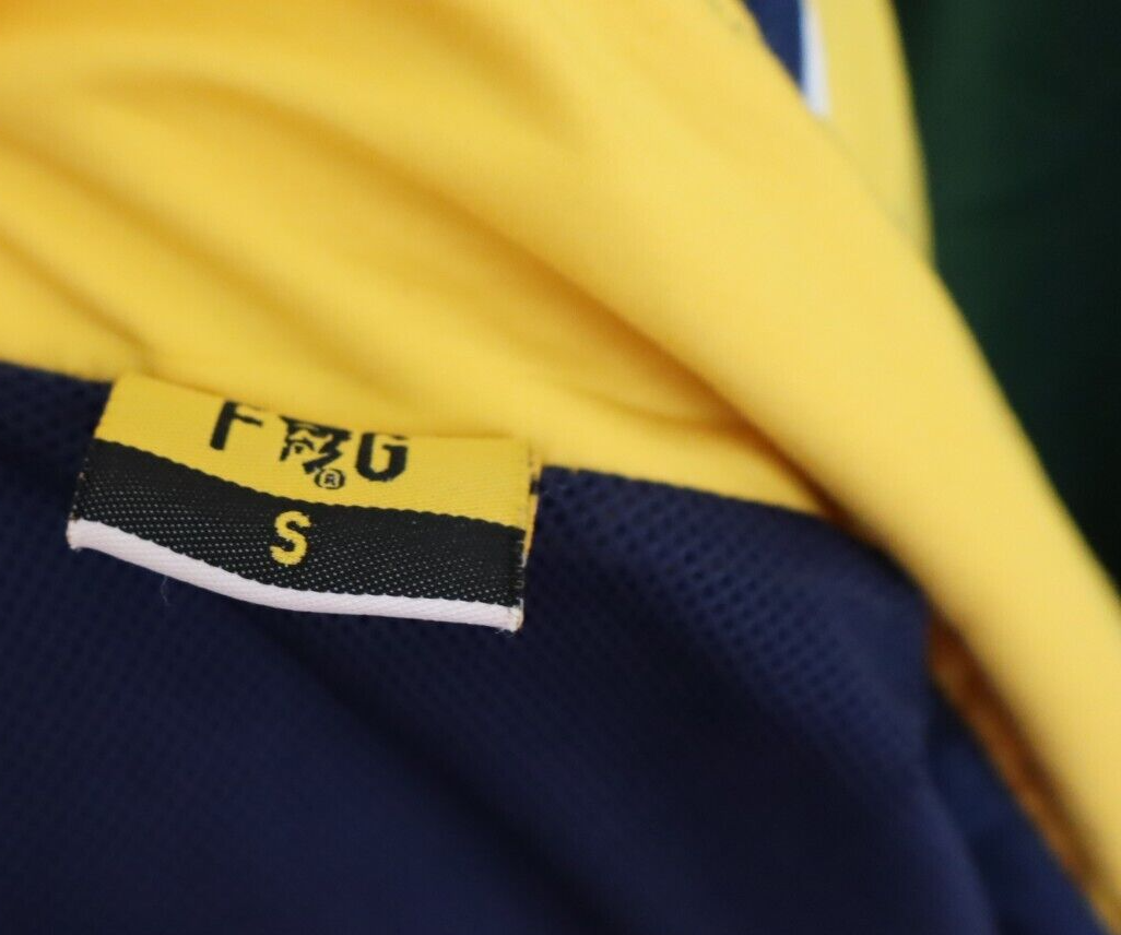 FRANKIE GARAGE PERUGIA GIACCA SPORT CALCIO UOMO Tg S MAN VINTAGE SOCCER JACKET