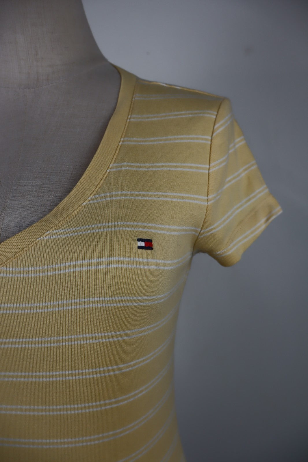 TOMMY HILFIGER MAGLIA DONNA TG S WOMAN CASUAL VINTAGE TOP T-SHIRT COTONE COTTON