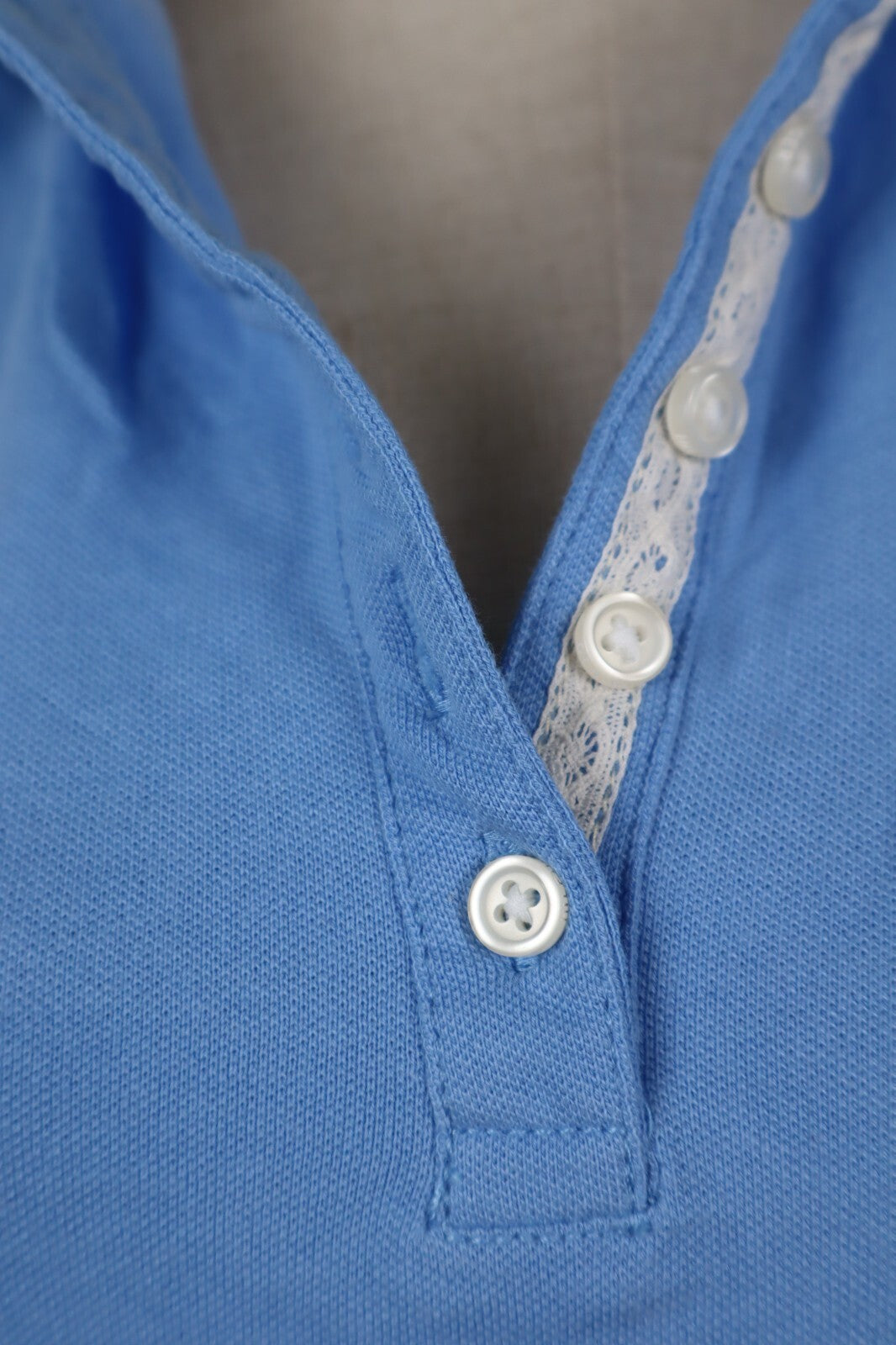 TOMMY HILFIGER DENIM POLO MAGLIA T-SHIRT DONNA COTONE TG M WOMAN CASUAL VINTAGE