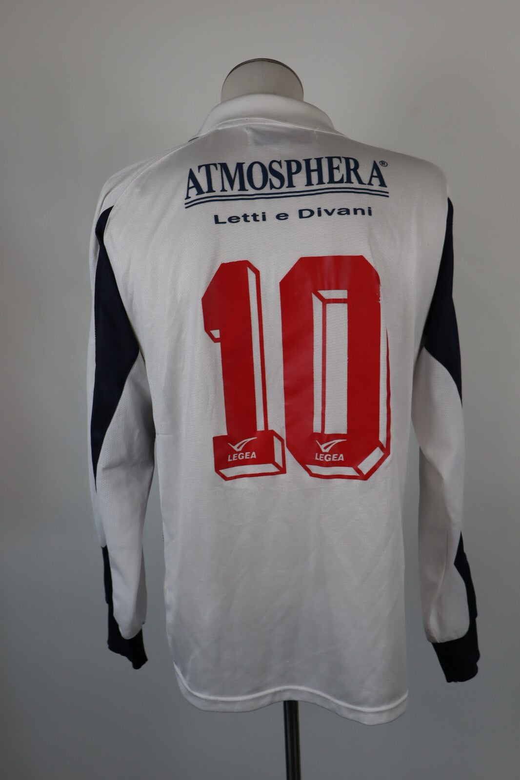 LEGEA AS OTTAVIANO N 10 MAGLIA CALCIO UOMO Tg M SOCCER TRIKOT MAN VINTAGE JERSEY