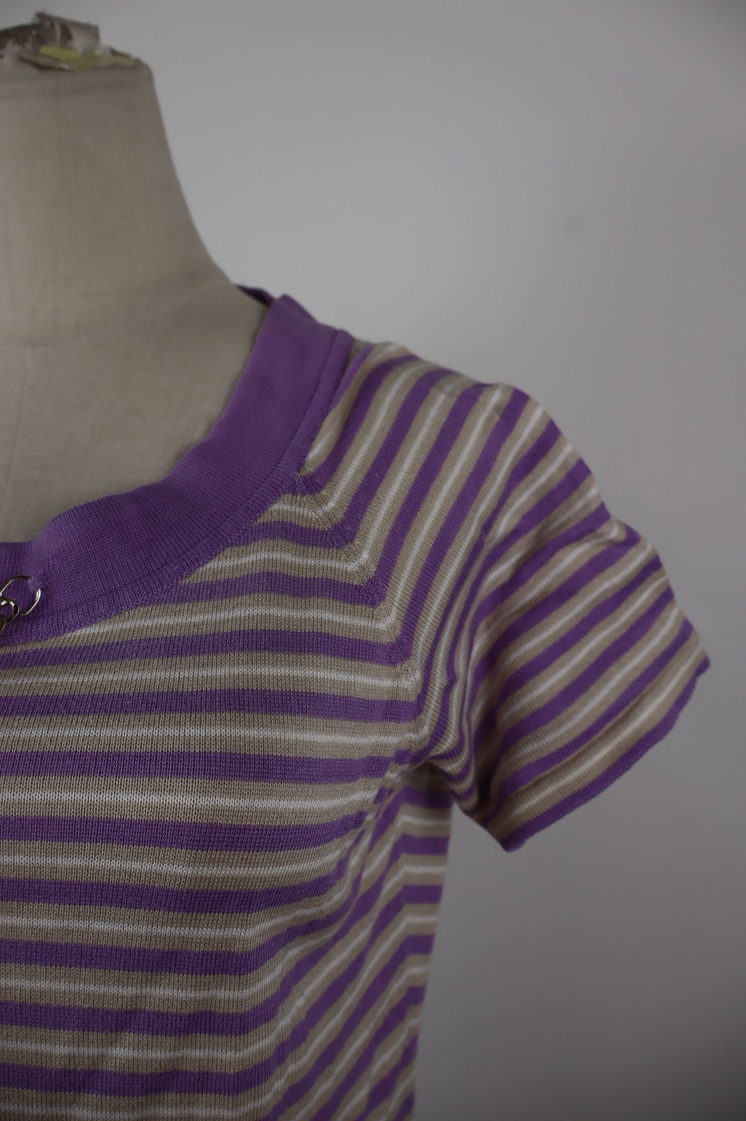 LUISA SPAGNOLI MAGLIA DONNA TG. M WOMAN T-SHIRT CASUAL VINTAGE COTONE COTTON