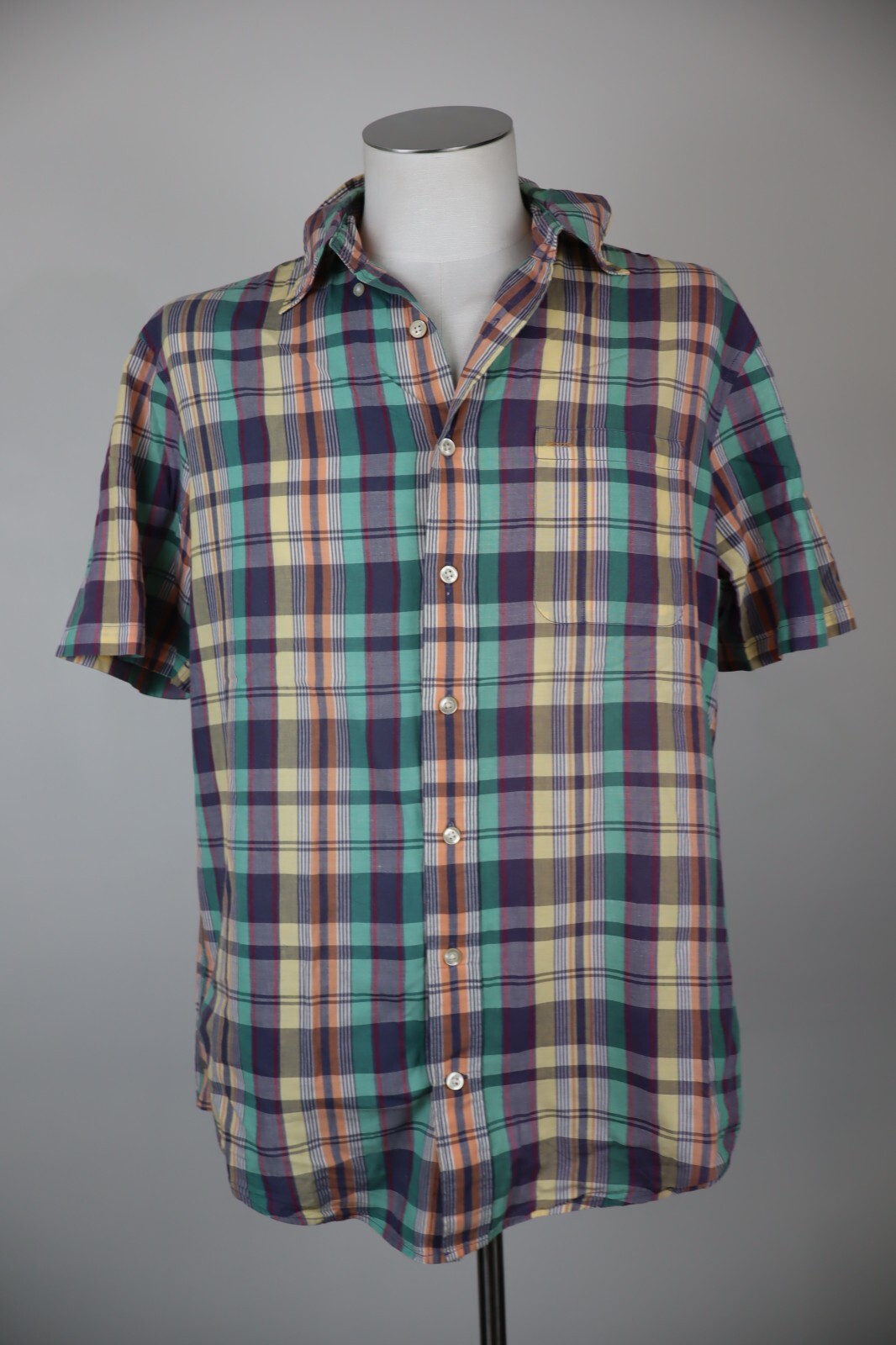 GANT CAMICIA UOMO TG L MAN SHIRT CASUAL VINTAGE COTONE COTTON