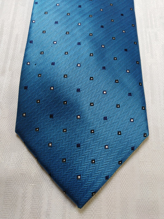 GIORGIO MARIANI 100% SILK TIE SETA CRAVATTA NECKTIE MADE  ITALY SELF TIPPED