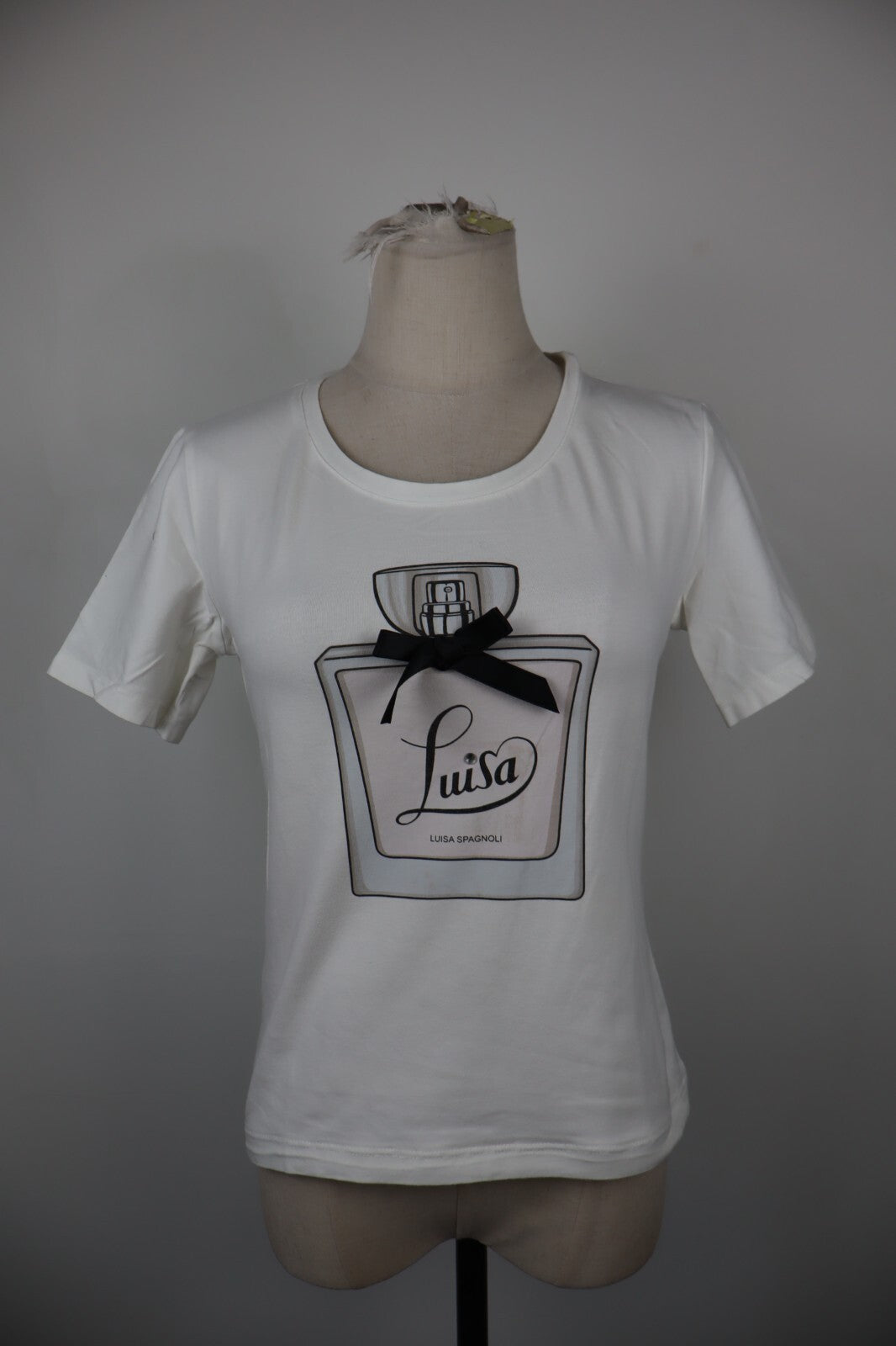LUISA SPAGNOLI MAGLIA DONNA TG. S WOMAN T-SHIRT CASUAL VINTAGE COTONE COTTON