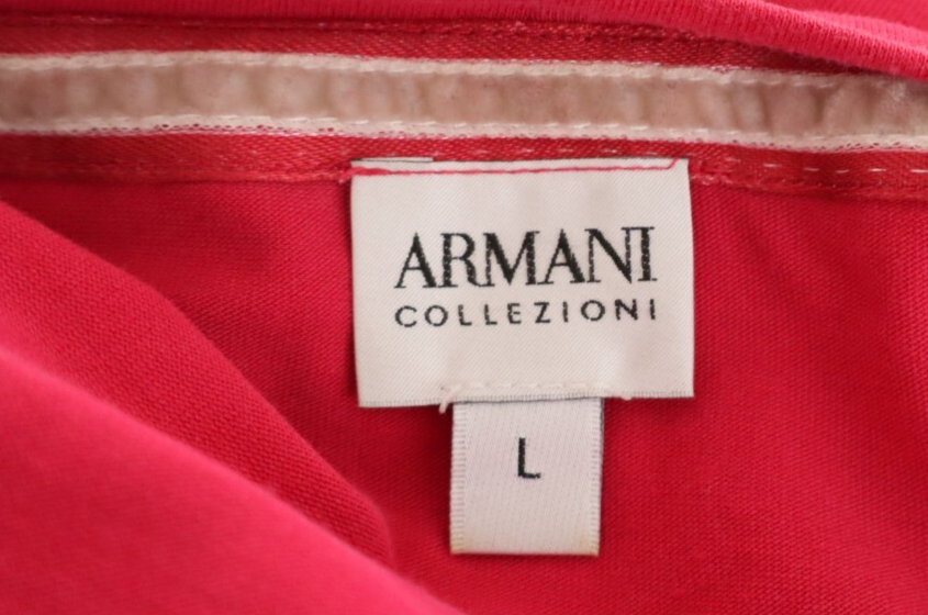 ARMANI COLLEZIONI MAGLIA UOMO COTONE TG L MAN T-SHIRT VINTAGE CASUAL COTONE
