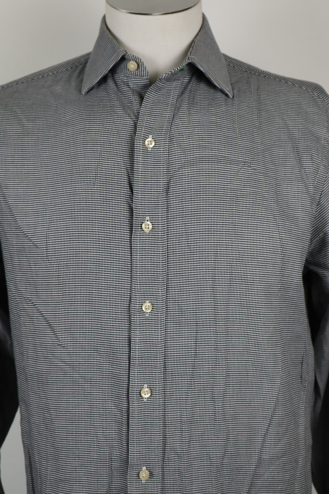 TOMMY HILFIGER SLIM FIT CAMICIA UOMO COTONE TG M MAN CASUAL VINTAGE COTTON SHIRT