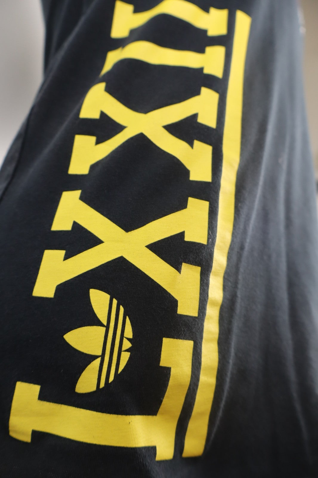 ADIDAS ORIGINALS MAGLIA UOMO TG S MAN T-SHIRT CASUAL VINTAGE COTONE  LOGO