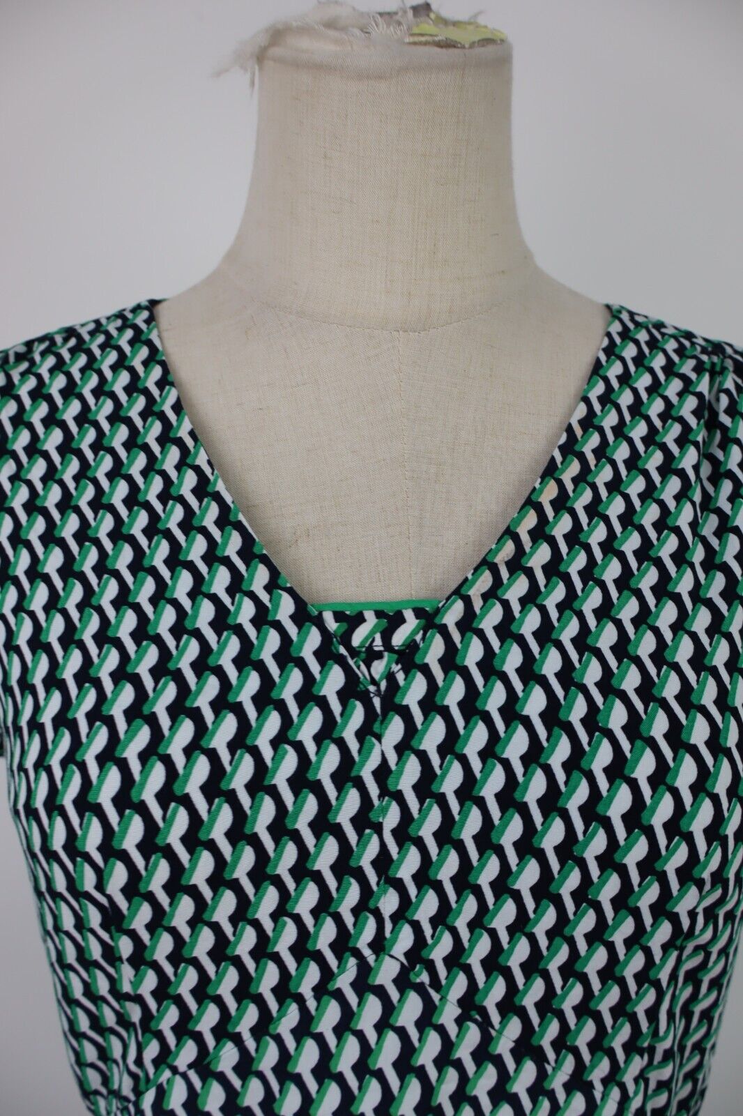 TOMMY HILFIGER VESTITO DONNA TG. S WOMAN CASUAL VINTAGE DRESS COTONE