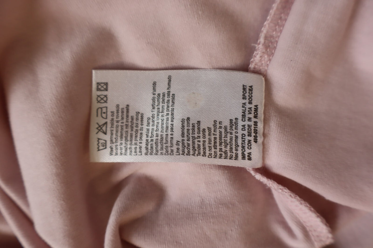 ELLESSE MAGLIA DONNA TG. M WOMAN CASUAL VINTAGE T-SHIRT  TOP LOGO