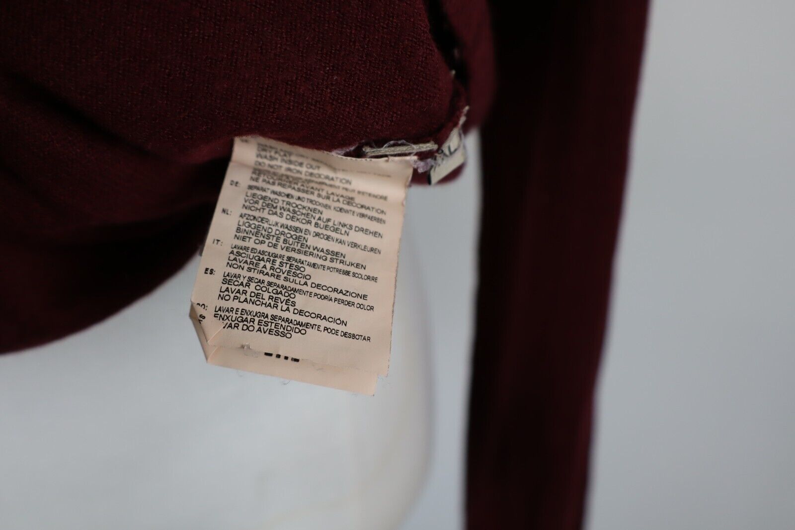 NAPAPIJRI MAGLIONE VINTAGE COTONE LANA UOMO Tg. 2XL MAN SWEATER CASUAL VINTAGE