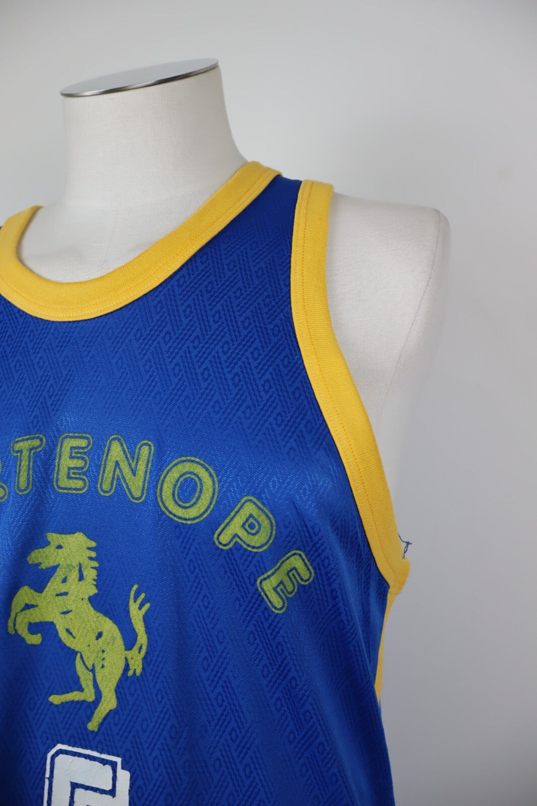 PARTENOPE N 6 CANOTTA MAGLIA UOMO TG. 52 MAN T-SHIRT BASKET SPORT PALLACANESTRO