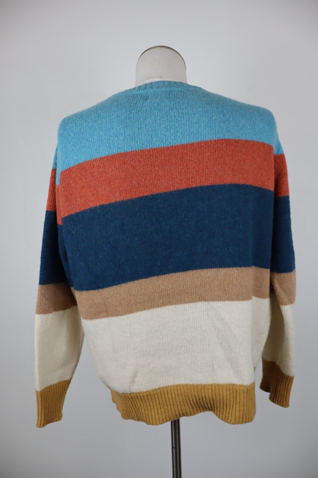 SUNDEK MAGLIONE LANA WOOL VINTAGE UOMO Tg. S MAN SWEATER CASUAL