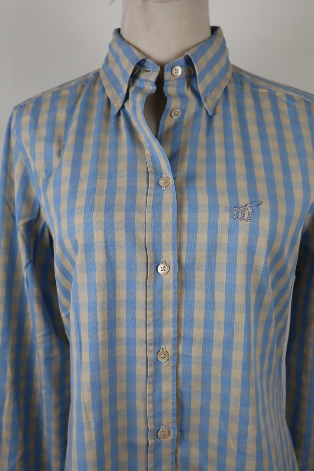 HENRY COTTON'S CAMICIA DONNA TG. 44 WOMAN CASUAL VINTAGE SHIRT COTONE COTTON