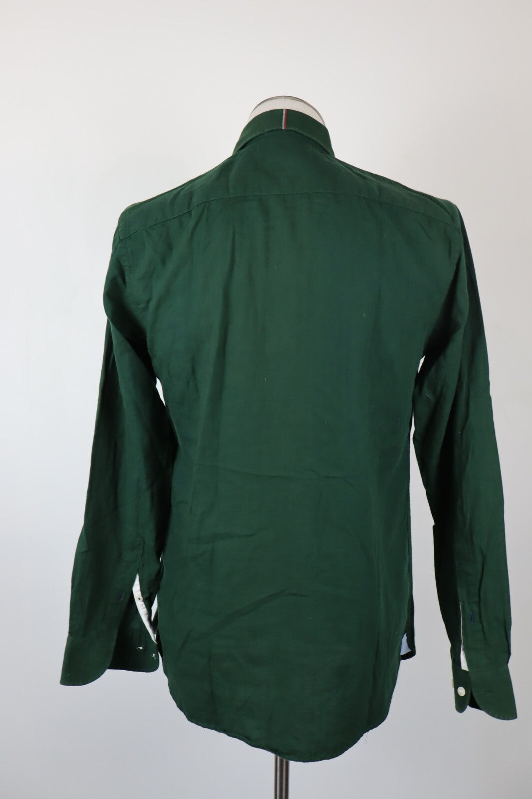 TOMMY HILFIGER CAMICIA UOMO TG. XS MAN CASUAL VINTAGE SHIRT COTONE CASHMERE