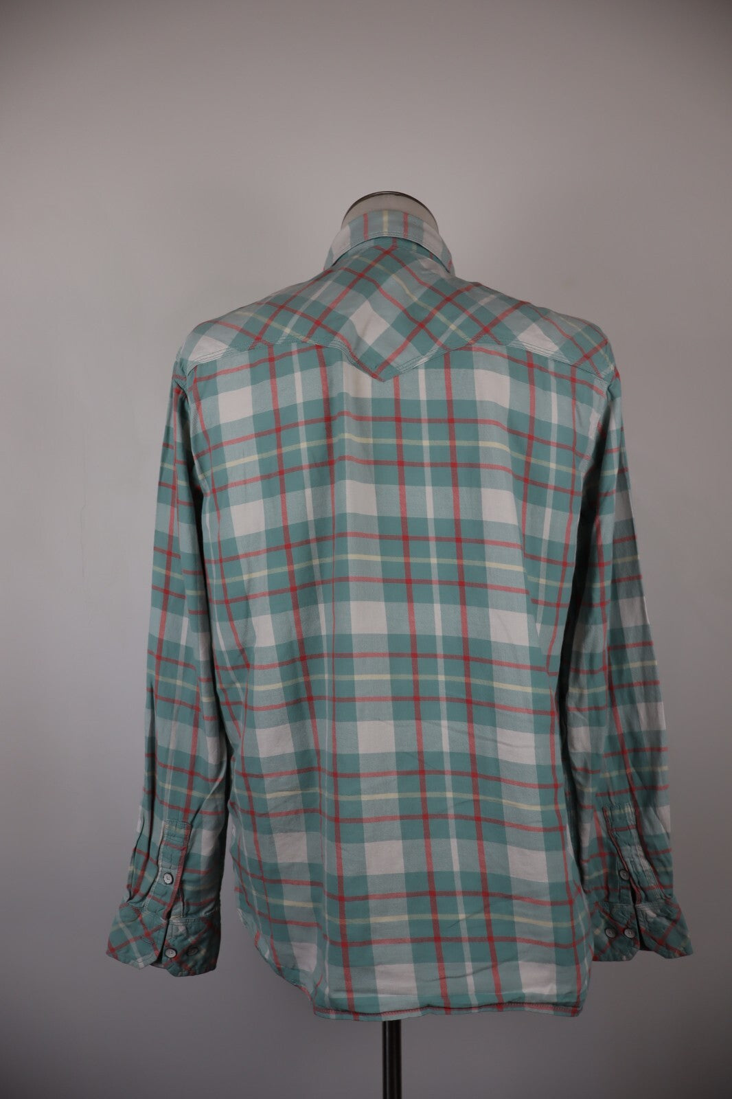 LEVI'S STRAUSS & CO CAMICIA UOMO TG.L MAN CASUAL COTTON COTONE VINTAGE SHIRT