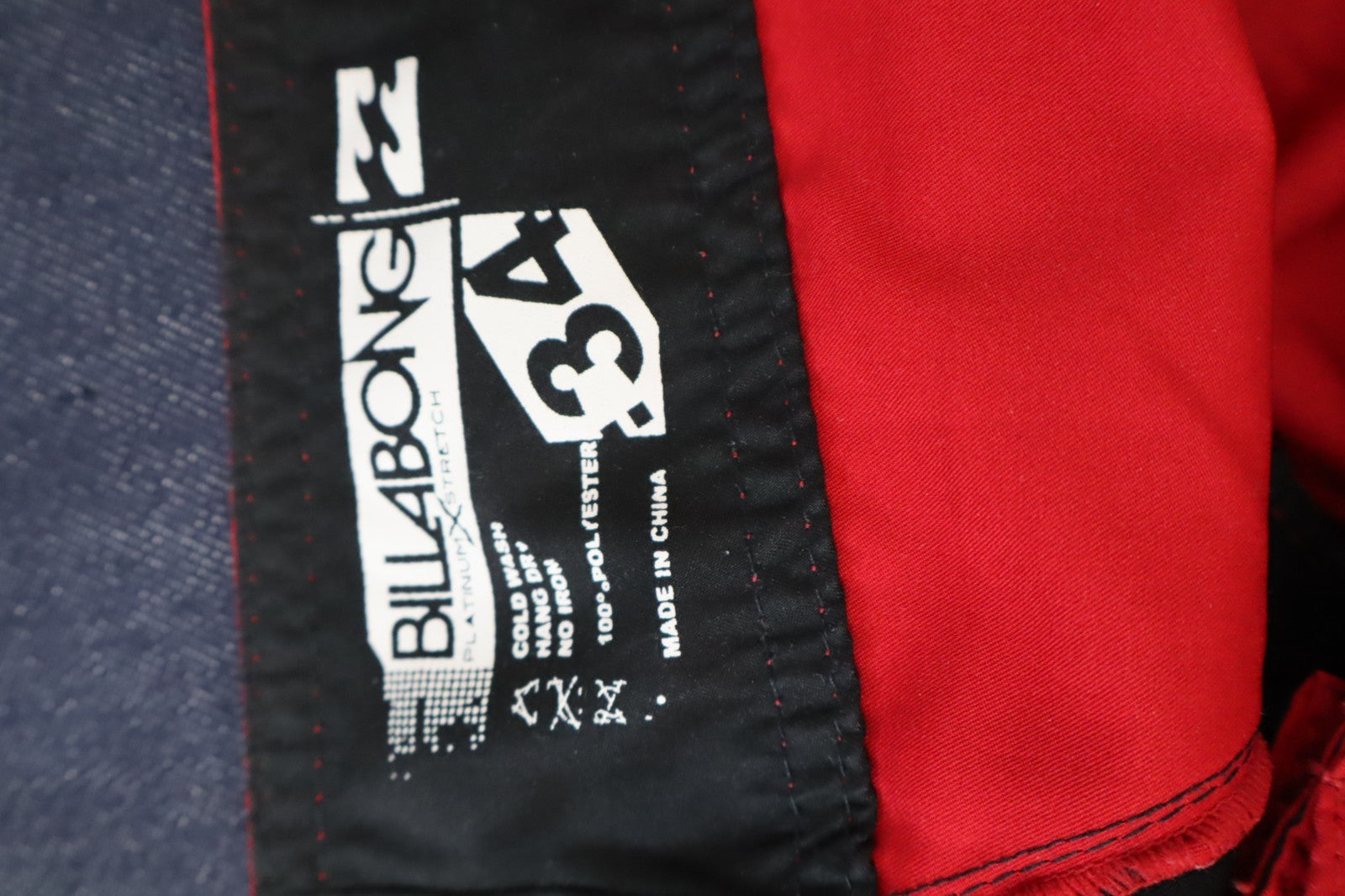 BILLABONG COSTUME PANTALONCINO MARE UOMO TG 34 MEN SWIMSUIT VINTAGE CASUAL