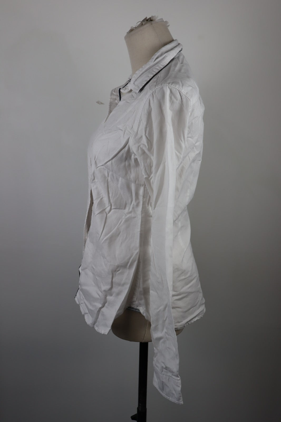 WOOLRICH CAMICIA BLUSA DONNA TG S WOMAN SHIRT CASUAL VINTAGE  LOGO COTONE