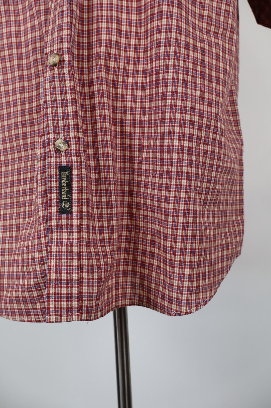 TIMBERLAND CAMICIA UOMO TG. XL MAN CASUAL VINTAGE SHIRT COTONE COTTON