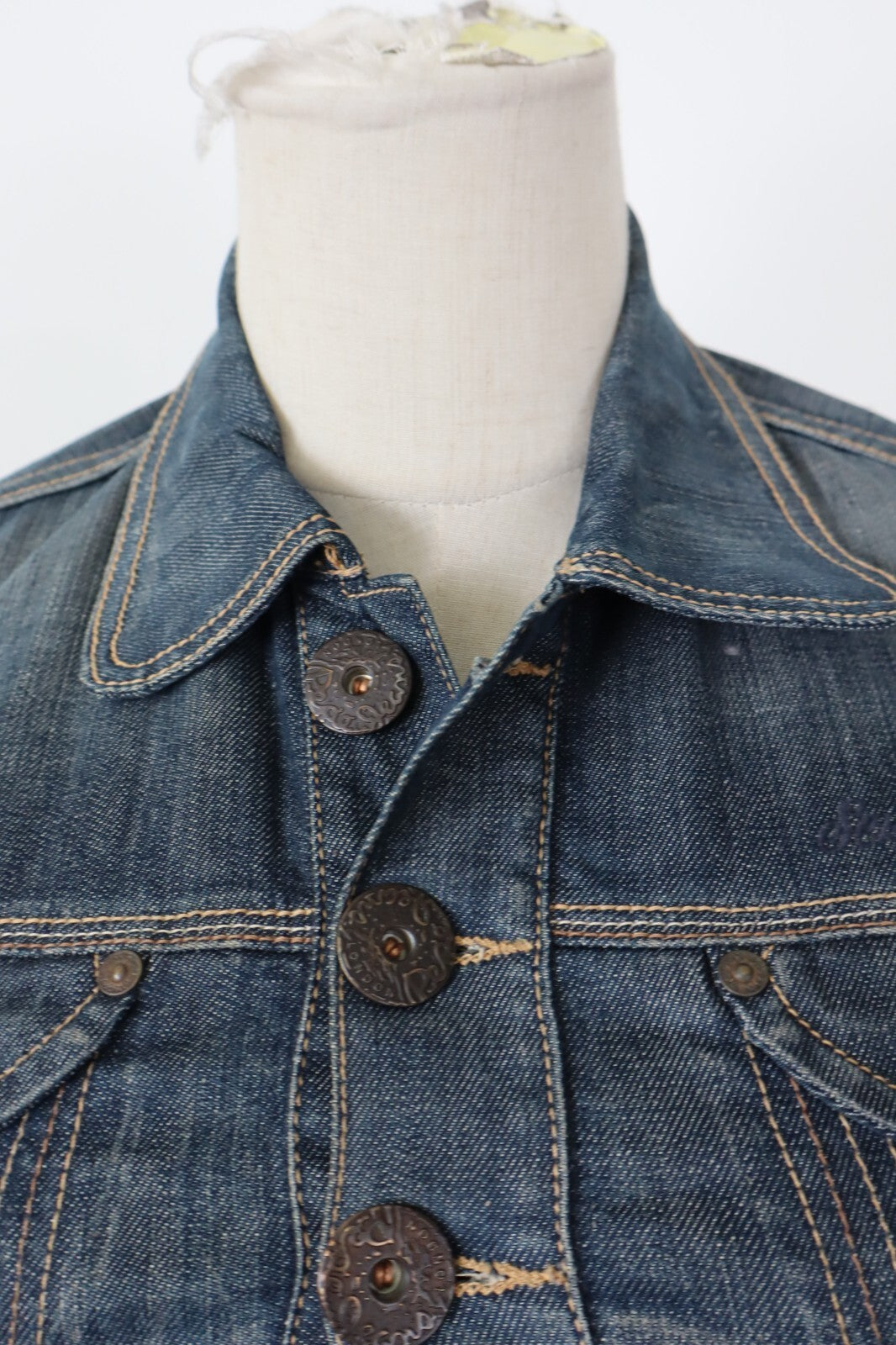 PATRIZIA PEPE JEANS GIUBBINO DONNA Tg. XS WOMAN CASUAL JACKET COTONE DENIM