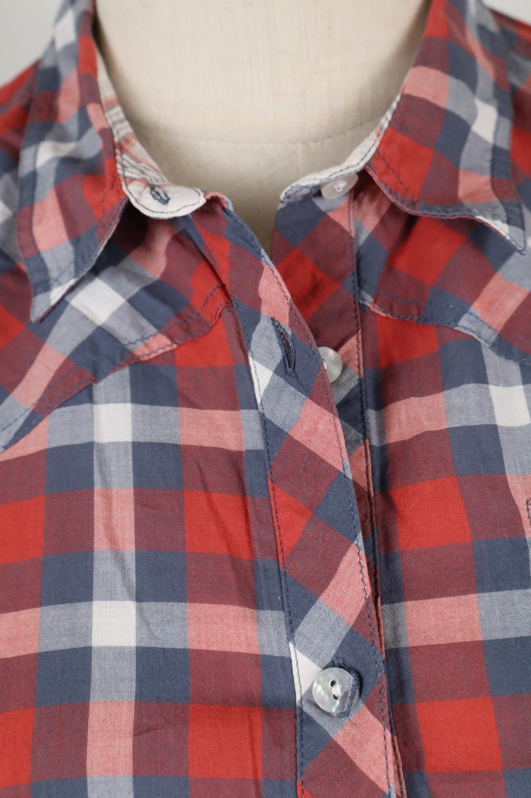 WOOLRICH CAMICIA DONNA TG. L WOMAN SHIRT CASUAL VINTAGE COTONE