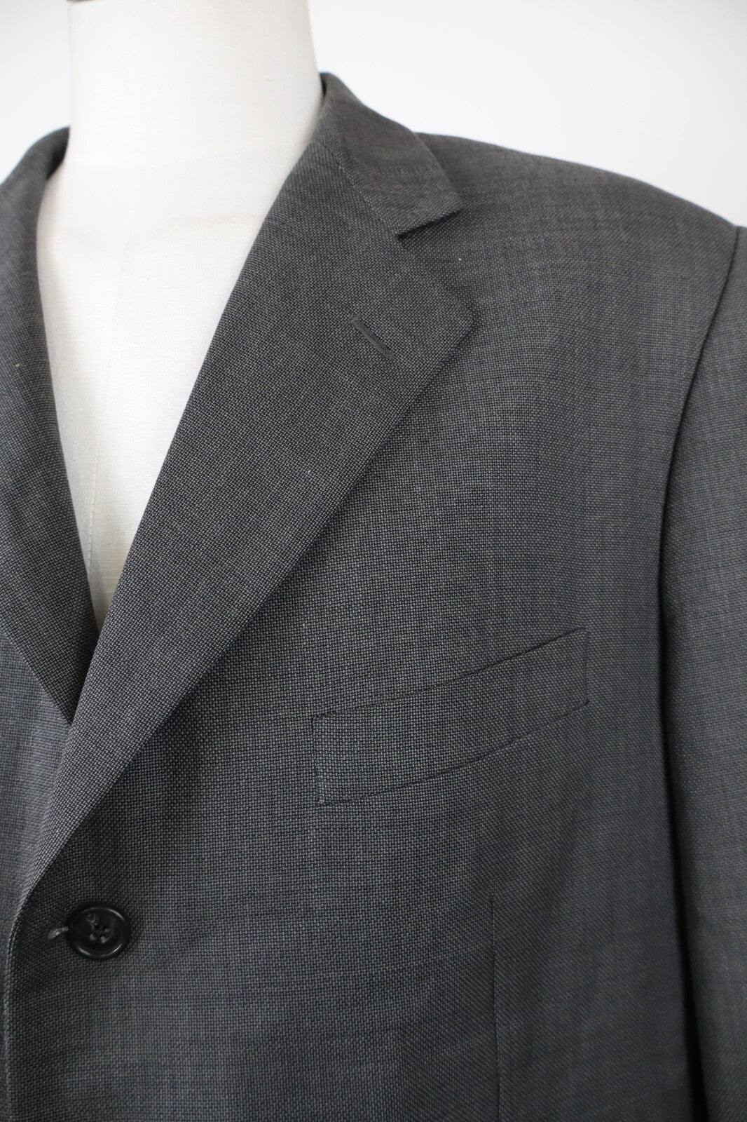 TRUSSARDI BLAZER GIACCA LANA WOOL UOMO Tg 56 MAN JACKET VINTAGE CASUAL