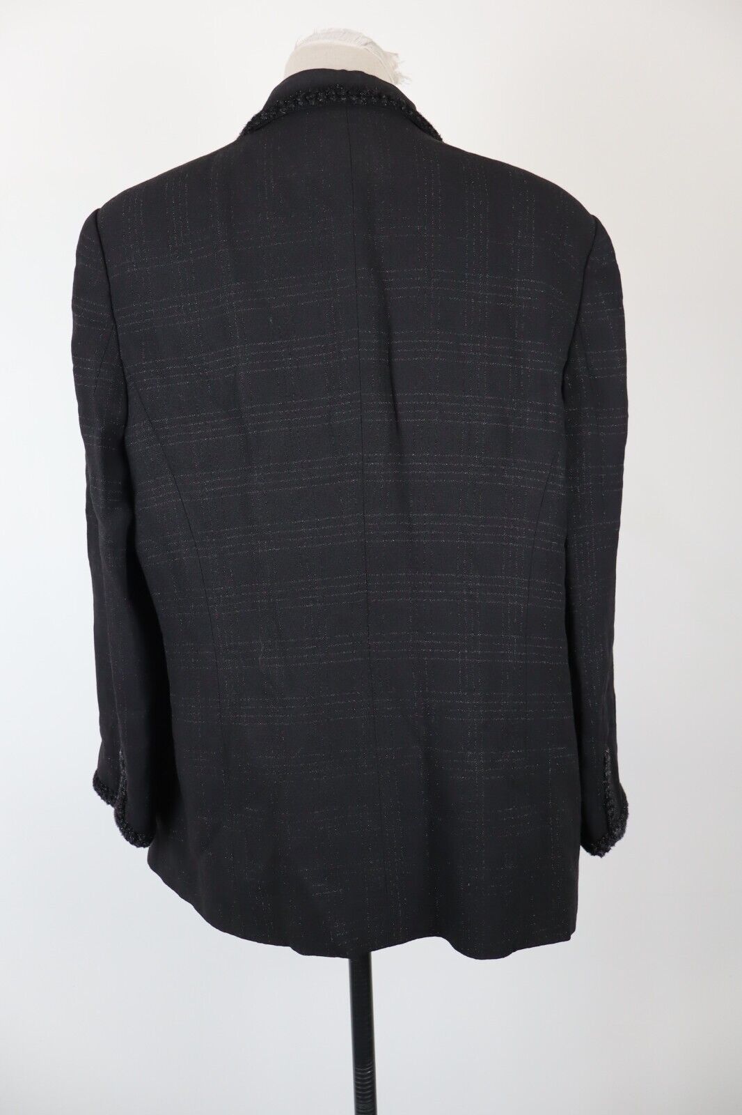 LUISA SPAGNOLI BLAZER GIACCA DONNA 50 WOMAN CASUAL VINTAGE JACKET LANA WOOL