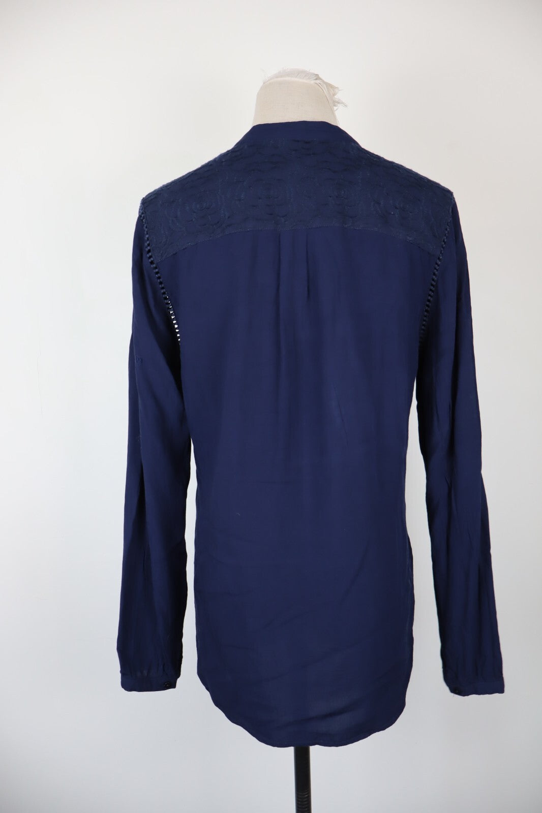 DESIGUAL CAMICIA  DONNA TG. M WOMAN SHIRT CASUAL VINTAGE COTONE