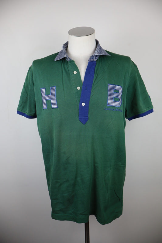 HARMONT & BLAINE POLO MAGLIA UOMO TG 2XL MAN COTONE SHIRT CASUAL VINTAGE LOGO