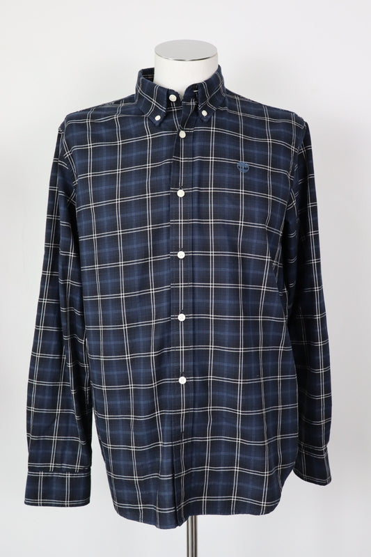 TIMBERLAND CAMICIA COTONE SHIRT UOMO Tg. M MAN VINTAGE CASUAL COTTON