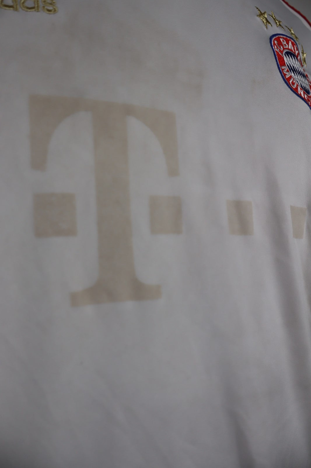 ADIDAS BAYERN MONACO MAGLIA CALCIO UOMO Tg L SOCCER JERSEY TRIKOT T-SHIRT