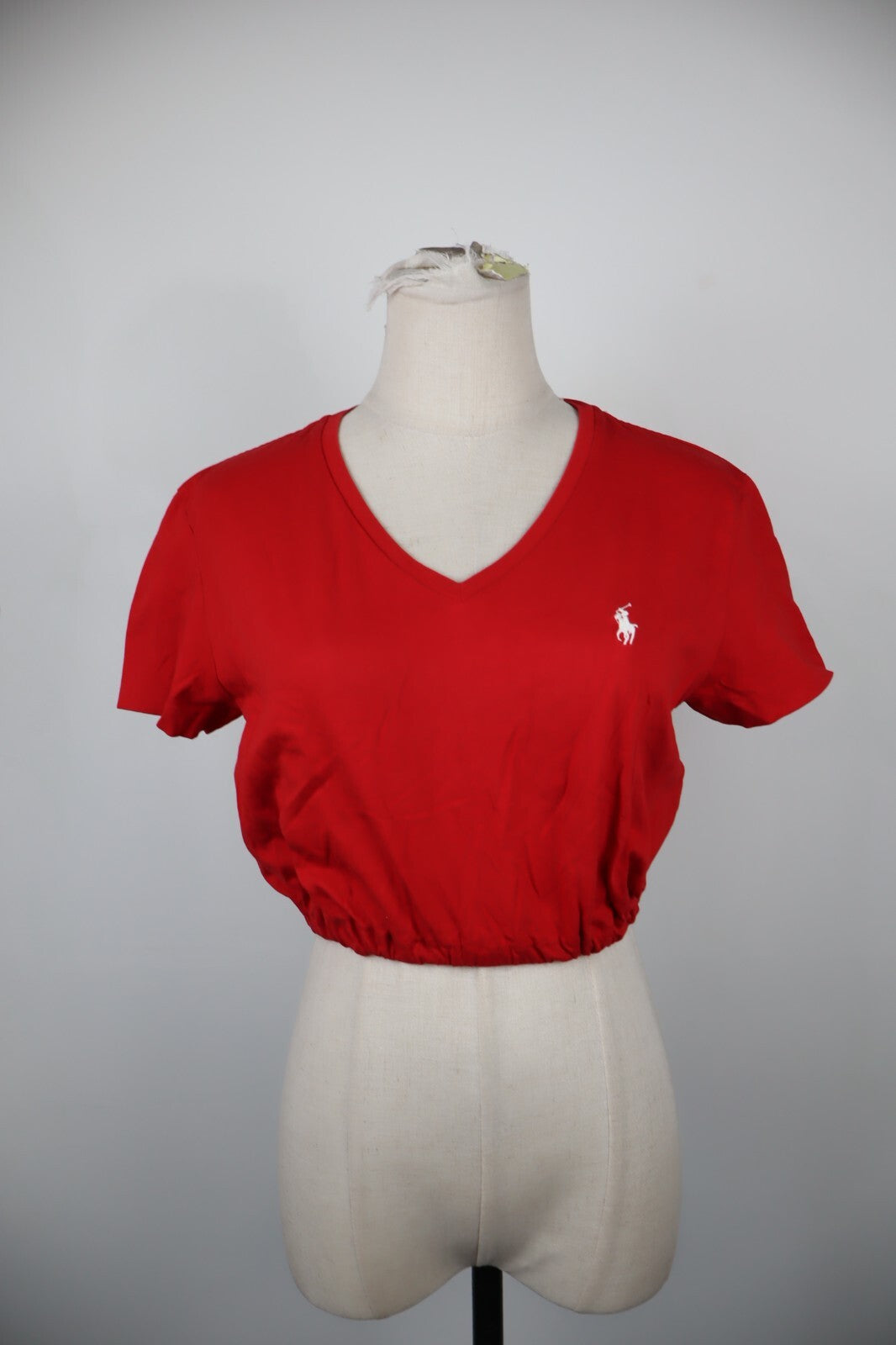 RALPH LAUREN MAGLIA TOP DONNA TG. L WOMAN CASUAL T-SHIRT VINTAGE COTONE COTTON