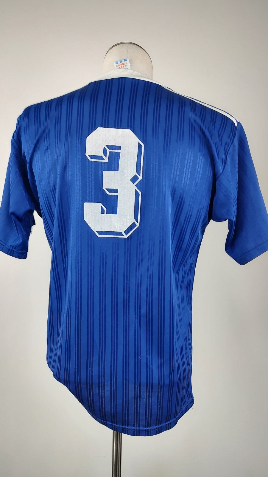 ADIDAS KOHLER N. 3 MAGLIA CALCIO UOMO Tg 16 SOCCER MAN JERSEY MADE IN UK