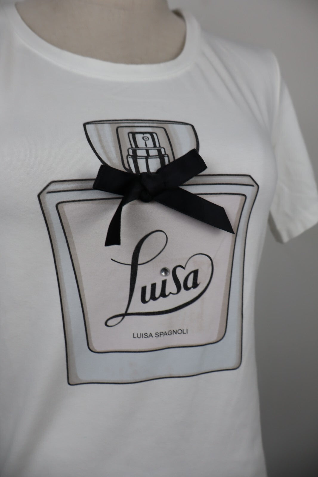 LUISA SPAGNOLI MAGLIA DONNA TG. S WOMAN T-SHIRT CASUAL VINTAGE COTONE COTTON