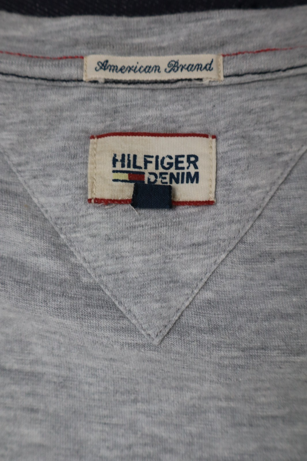 TOMMY HILFIGER  DENIM MAGLIA DONNA TG. M WOMAN CASUAL VINTAGE T-SHIRT COTONE