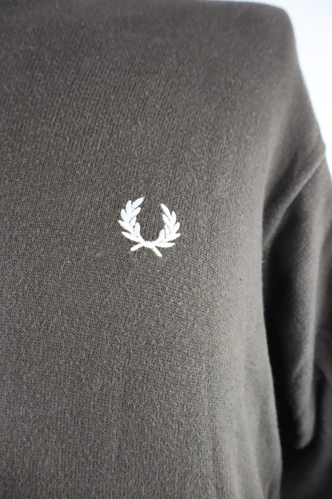 FRED PERRY MAGLIONE MAGLIA UOMO TG. M MAN SWEATER CASUAL VINTAGE COTONE COTTON
