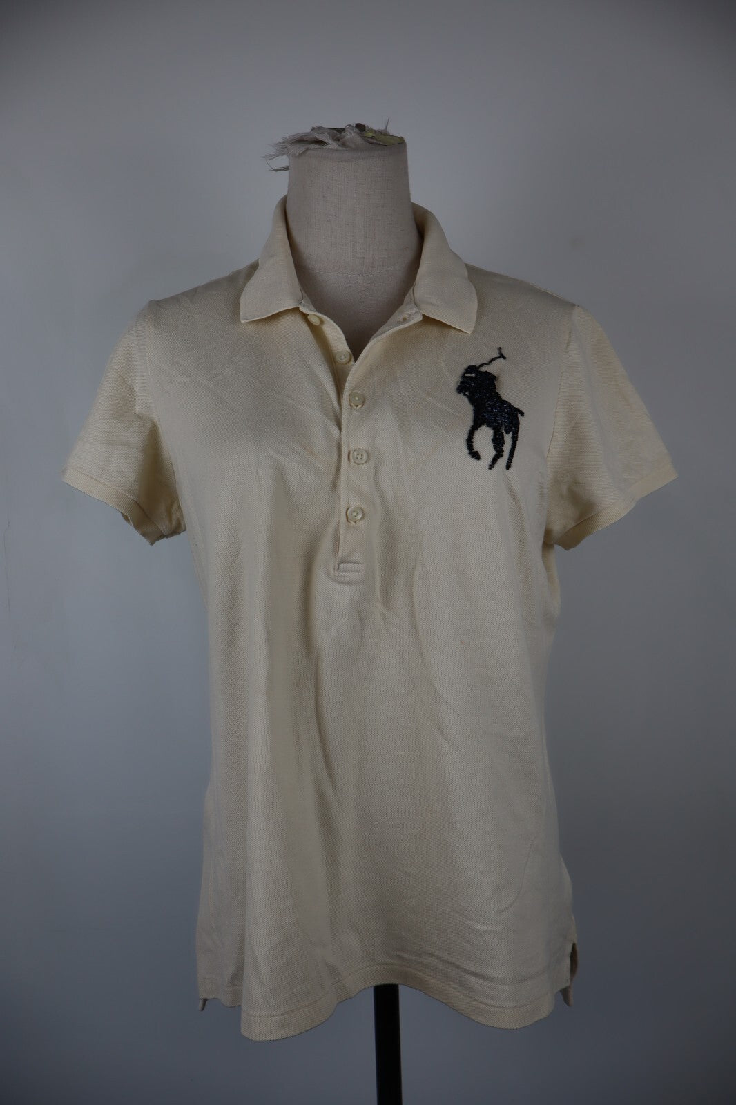 RALPH LAUREN SPORT POLO DONNA COTONE TG. XL WOMAN COTTON SHIRT CASUAL VINTAGE