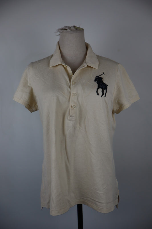 RALPH LAUREN SPORT POLO DONNA COTONE TG. XL WOMAN COTTON SHIRT CASUAL VINTAGE