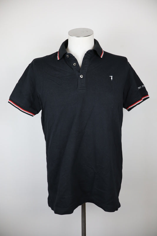 TRU TRUSSARDI POLO MAGLIA UOMO COTONE TG. XL MAN COTTON SHIRT CASUAL VINTAGE
