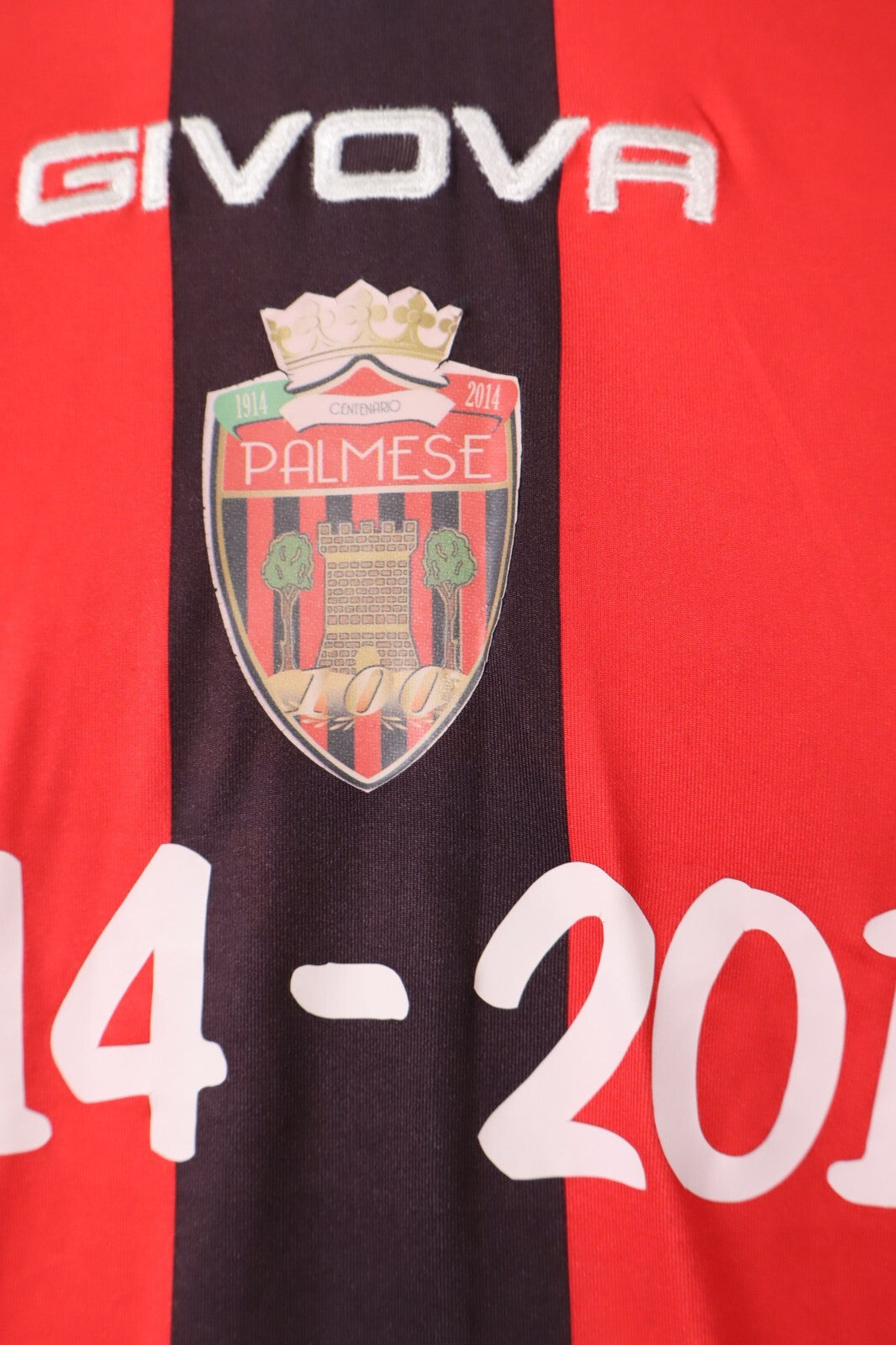 GIVOVA PALMESE CENTENARIO MAGLIA CALCIO TRIKOT UOMO Tg M SOCCER JERSEY VINTAGE