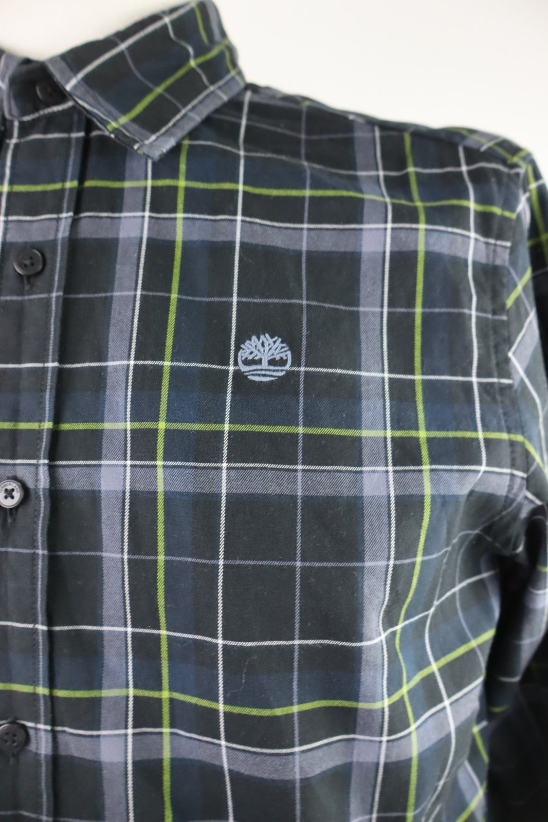 TIMBERLAND CAMICIA UOMO COTONE TG S MAN SHIRT CASUAL VINTAGE MANICA LUNGA