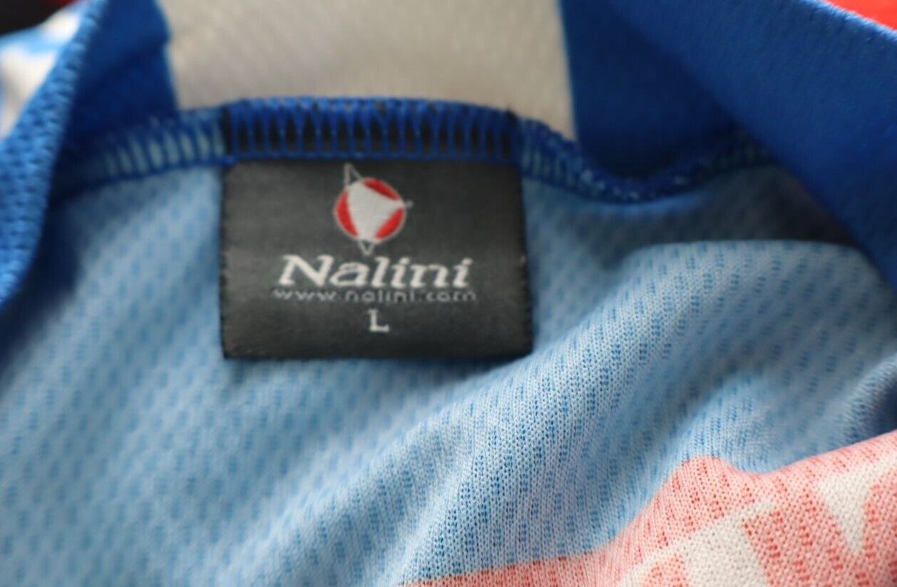 NALINI  MAGLIA CICLISMO UOMO TG. L MAN T-SHIRT SPORT BIKE VINTAGE