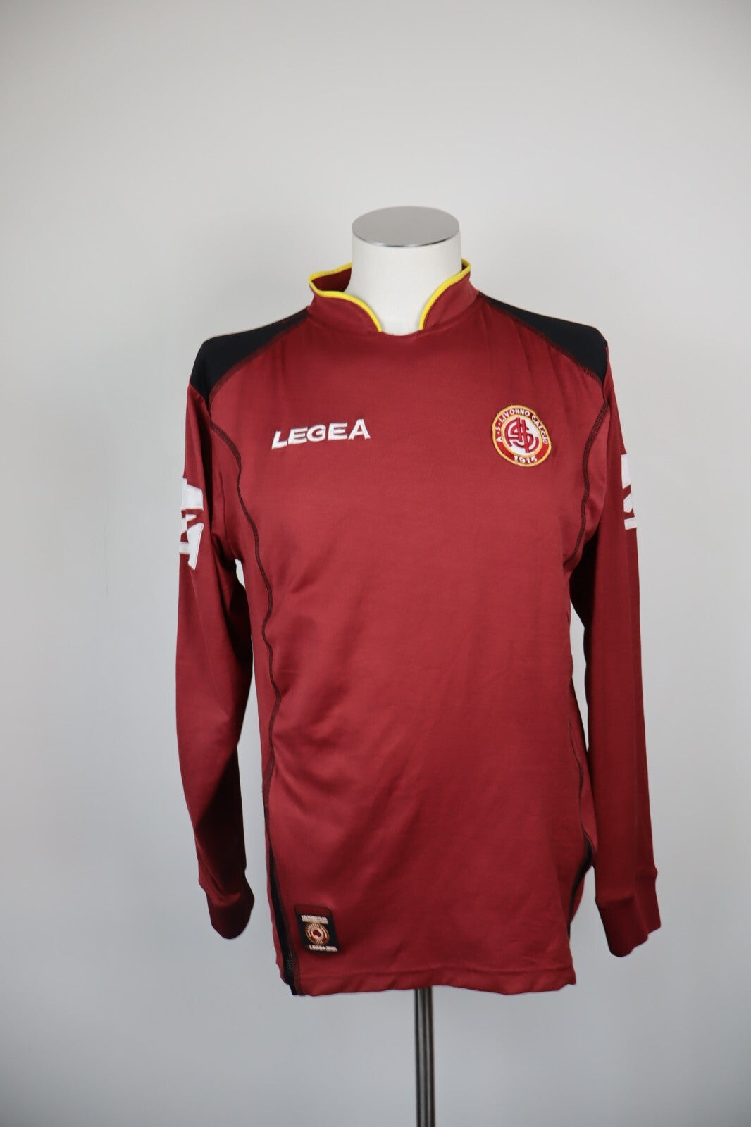 LEGEA LIVORNO N 14 MAGLIA CALCIO UOMO Tg XL SOCCER TRIKOT MAN VINTAGE JERSEY